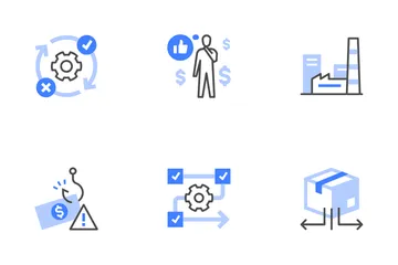 Mistura de Negócios 9 Pacote de Ícones