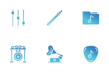 Music Instrument Icon Pack