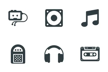 Musik & Audio Symbolpack