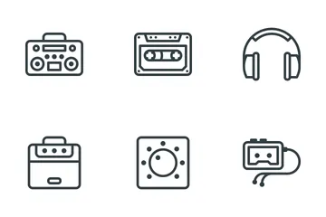 Musik & Audio Symbolpack