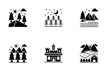 Nature Landscapes Icon Pack