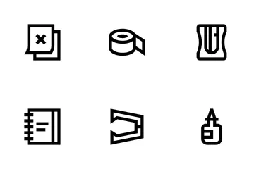 Office Stationery Icon Pack