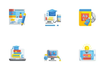 Online Course Icon Pack