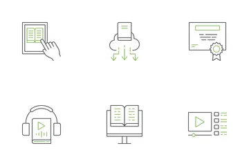 Online Education Icon Pack