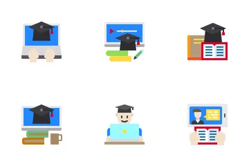 Online Education Icon Pack