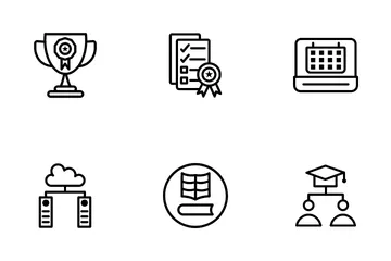 Online Education Icon Pack