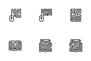 Online Learning Icon Pack