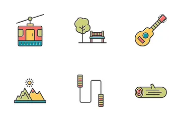 Outdoor Activities Icon Pack