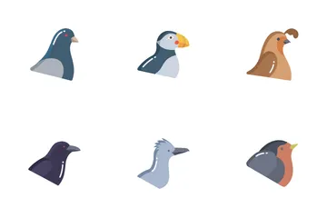 Aves Paquete de Iconos