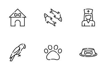 Pet Veterinary Icon Pack