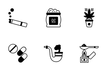 Poison & Drugs Icon Pack