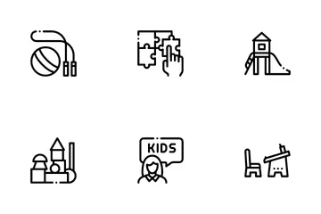 Preschool Education Icon Pack