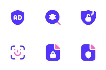 Privacidad y seguridad Paquete de Iconos