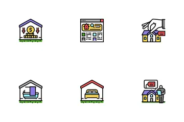 Property Estate Home House Real Icon Pack