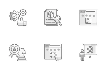 Quality Management System Icon Pack