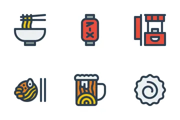 Ramen Paquete de Iconos