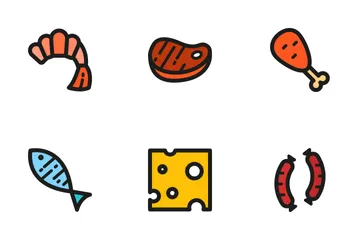 Raw Foods Icon Pack