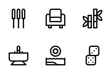 Relaxation And Wellness Icon Pack