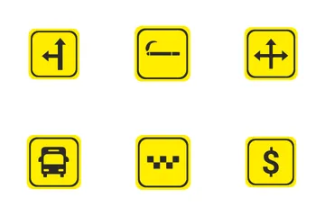 Road Pointers Icon Pack