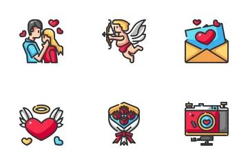 Romantic And Love Icon Pack