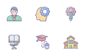 School And Education Icon Pack