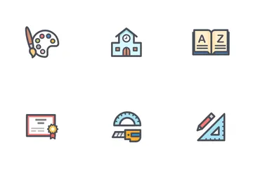 School And Education Icon Pack