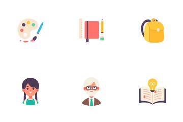 School And Education Icon Pack