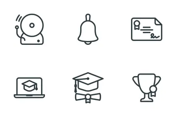 School & Education Icon Pack