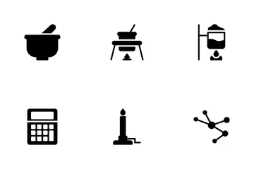 Science Experiment Icon Pack