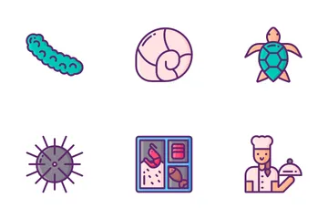 Sea Food Icon Pack