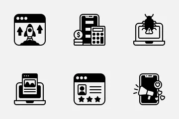 SEO And SEM Icon Pack