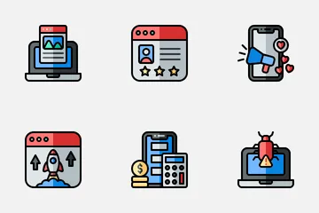 SEO And SEM Icon Pack