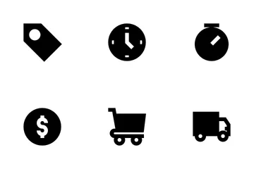 Shipping And Delivery Icon Pack