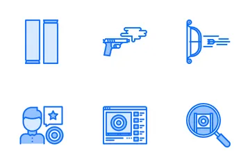 Shooting Range Icon Pack