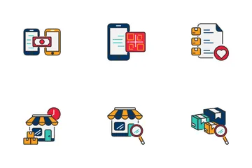 Shopping Online Icon Pack