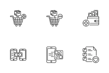 Shopping Online Icon Pack