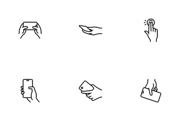 Smartphone Gesture Icon Pack