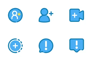 Social Media Interface Icon Pack