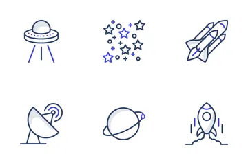 Space And Planets Icon Pack