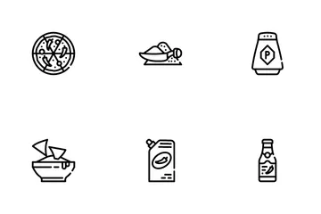 Spicy Dish Flavor Food Icon Pack