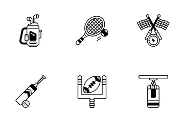 Sports Equipment Icon Pack