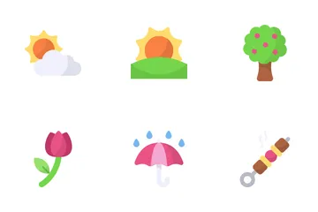 Spring Season Icon Pack