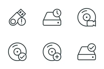 Storage & Data Icon Pack