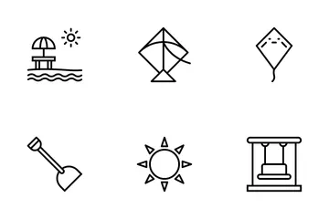 Summer Activities Icon Pack