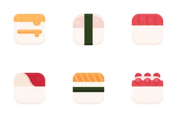 Sushi Paquete de Iconos