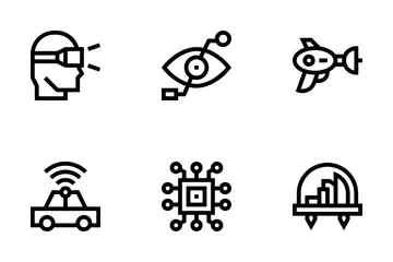 Technology Of The Future Icon Pack