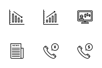 Trading & Finance Icon Pack