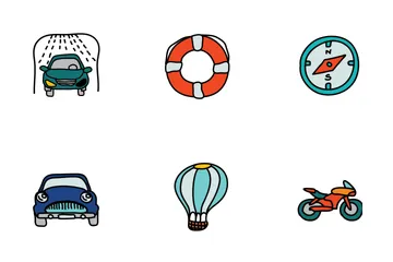 Transportation  Icon Pack