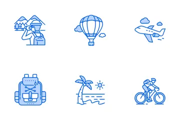 Travel & Holidays Icon Pack