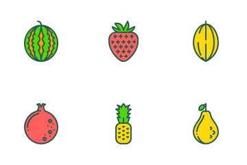 Fruta Paquete de Iconos